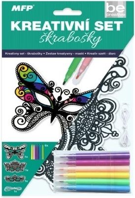 Kreativní set - škrabošky 3ks - obrázek 1