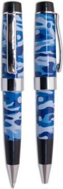 Kuličkové pero Marble mramor modrý - obrázek 1