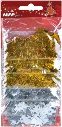 Konfety BST-973 S/GO  3zla+3stř MIX 50g - obrázek 1