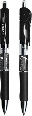 Gelové pero OMEGA click 0,7 černé - obrázek 1