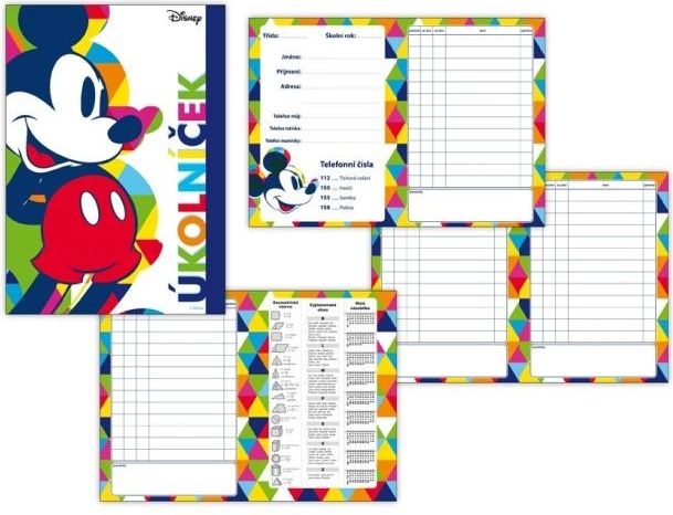 Úkolníček MFP A6 Disney (Mickey) - obrázek 1