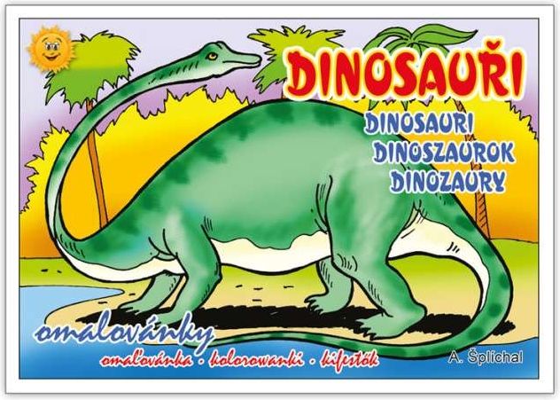 Omalovánky A5 Dinosauři 0119 - obrázek 1