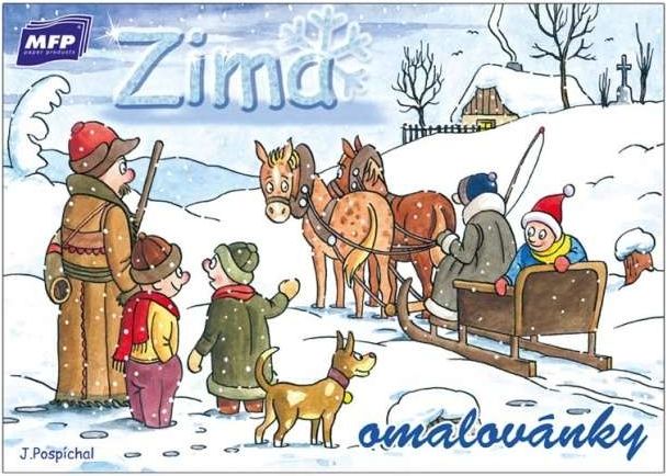 MFP Omalovánky A5 Zima - obrázek 1