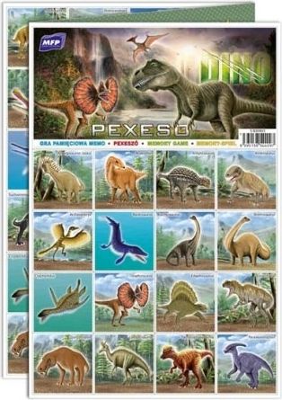 Pexeso MFP 3xA4 Dino - obrázek 1
