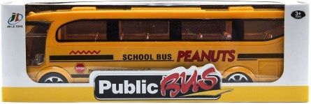 Teddies Autobus na setrvačník 25 cm - žlutý - obrázek 2