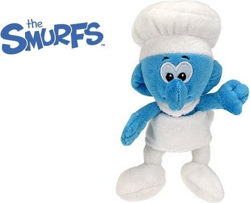 Šmoula Mlsoun plyšový 15cm 0m+ v sáčku ŠMOULOVÉ - SMURFS - obrázek 1