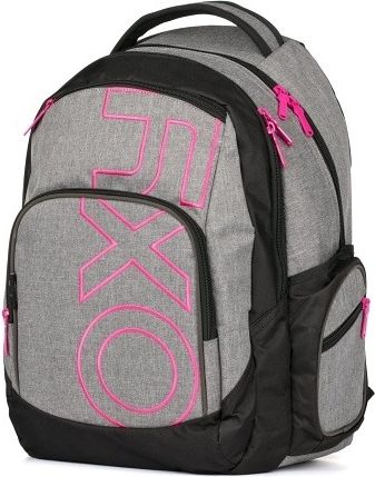 Karton P+P Karton P+P Studentský batoh OXY Style GREY LINE Pink - obrázek 1