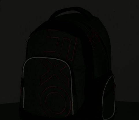 Karton P+P Karton P+P Studentský batoh OXY Style GREY LINE Pink - obrázek 2