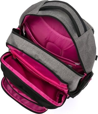 Karton P+P Karton P+P Studentský batoh OXY Style GREY LINE Pink - obrázek 3