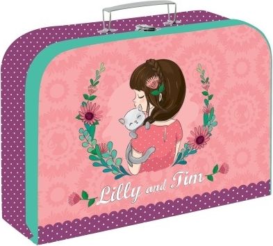 Karton P+P Kufřík lamino 34 cm Lilly - obrázek 1