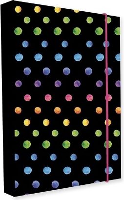 Karton P+P Box na sešity A4 Jumbo Dots colors - obrázek 1