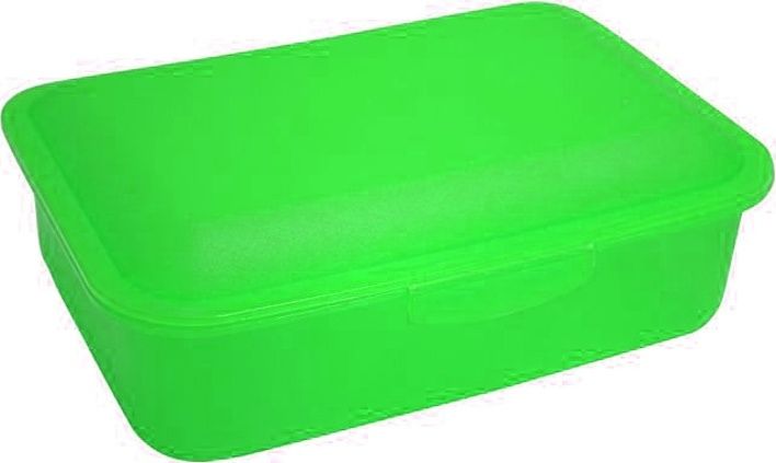 Karton P+P Box na svačinu zelená - obrázek 1