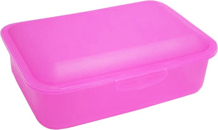 Karton P+P Box na svačinu růžová - obrázek 1