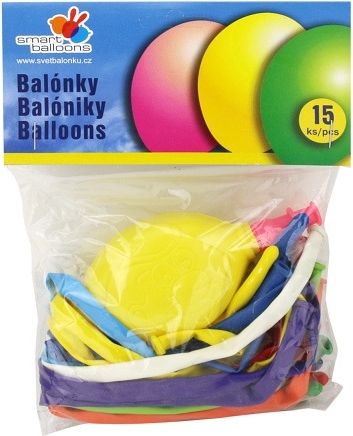 Balónky tvarovací mix + pumpička - obrázek 1