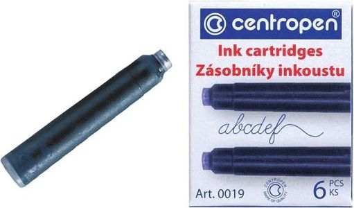 Inkoustový zásobník CENTROPEN  6ks - obrázek 1