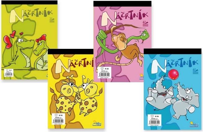 Náčrtník A5 40listů N54 - obrázek 1