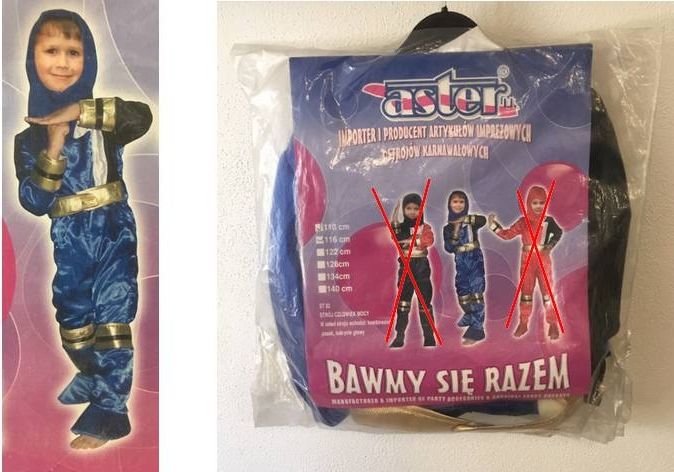 Dětský kostým na karneval Power Rangers 110-116cm - obrázek 1