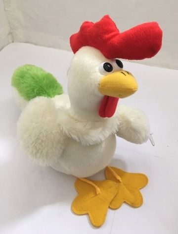 Plyšová slepice s poutkem k zavěšení - obrázek 1