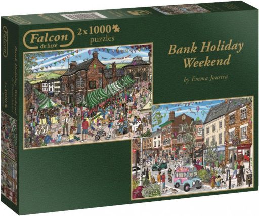 FALCON , JUMBO Puzzle Víkend Bank Holiday 2x1000 dílků - obrázek 1