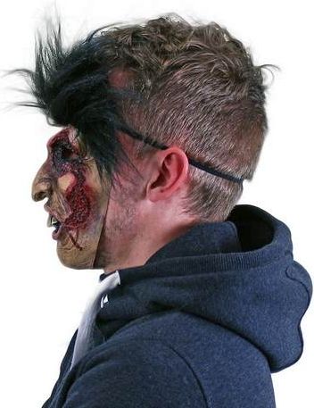 Maska zombie pro dospělé HALLOWEEN - obrázek 2