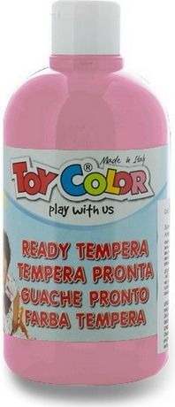 Toy Color Temperová barva Ready Tempera růžová, 500 ml - obrázek 1