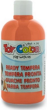 Toy Color Temperová barva Ready Tempera oranžová, 500 ml - obrázek 1