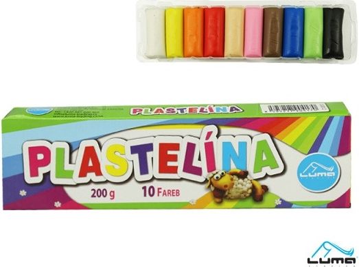 Plastelína 10 barev - obrázek 1
