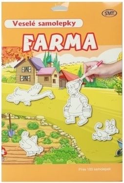 Veselé samolepky farma - obrázek 1