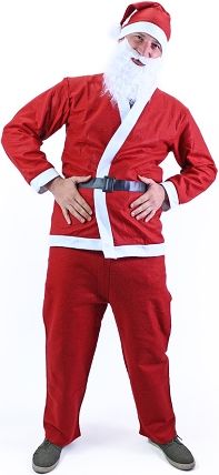 Rappa Kostým Santa Claus bez vousů - obrázek 4