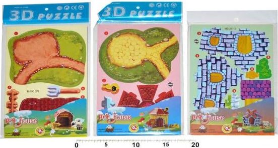 Puzzle 3D 21x14 cm - obrázek 1