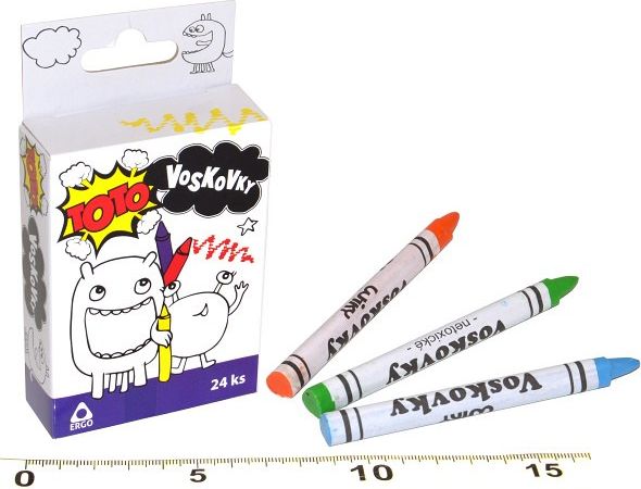 TOTO Voskovky ERGO 24 ks - obrázek 1