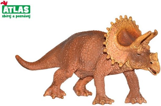Atlas F - Figurka Dino Triceratops 19cm - obrázek 1
