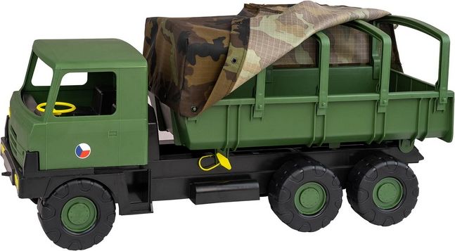 Teddies Auto Tatra 815 khaki valník s plachtou 75 cm - obrázek 3