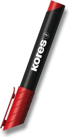 Kores Permanentní popisovač K-Marker červený 093700 - obrázek 1