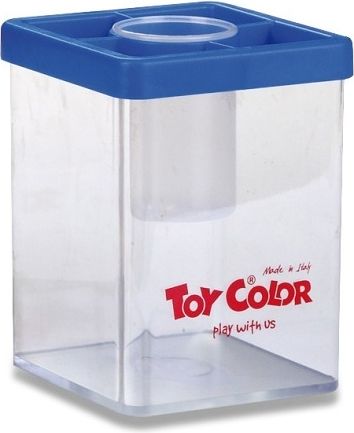 Toy Color Stojánek na vodu transparentní s víčkem - obrázek 1
