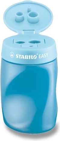 Stabilo Ořezávátko EASYsharpener - pro leváky, modré 3 otvory 4501200 - obrázek 1