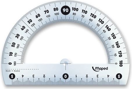 Maped Úhloměr Essentials 180° 46134 - obrázek 1