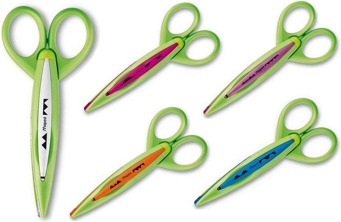 Maped Umělecké nůžky Créa Cut různé dekory - obrázek 1