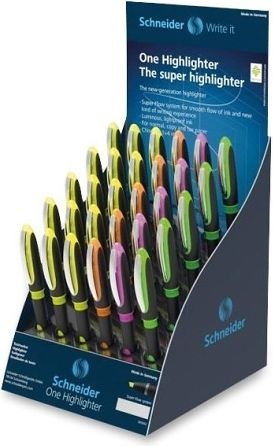 Zvýrazňovač Schneider One Highlighter stojánek - obrázek 1