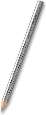 Faber-Castell Pastelka Colour Grip Jumbo Metallic stříbrná 1098 1 ks - obrázek 1