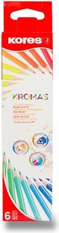 Kores Pastelky Kromas 6 ks 9339 - obrázek 1