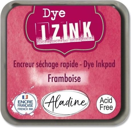 AladinE Razítkovací polštářek Izink Dye rychleschnoucí malinová 19255 1 ks - obrázek 1