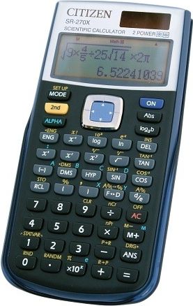 Vědecký kalkulátor Citizen SR-270X - obrázek 1