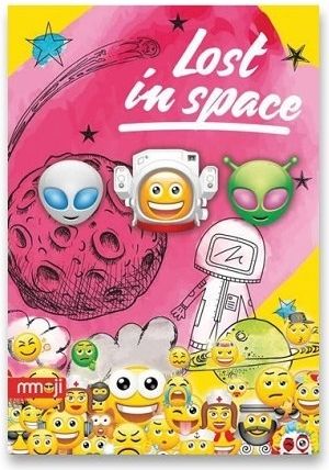 Mar Mar Školní sešit Emoji A4, linkovaný, 40 listů, 444 - obrázek 1