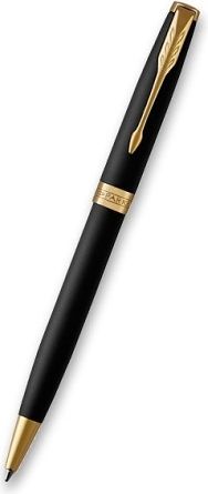 Parker Sonnet Matte Black GT kuličková tužka 1502/5231519 - obrázek 1