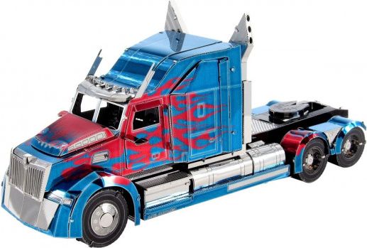METAL EARTH 3D puzzle Transformers: Optimus Prime Western Star 5700 Truck (ICONX) - obrázek 1