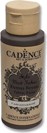 Cadence Barvy na textil Style Matt Fabric tm.hnědá, 59 ml - obrázek 1