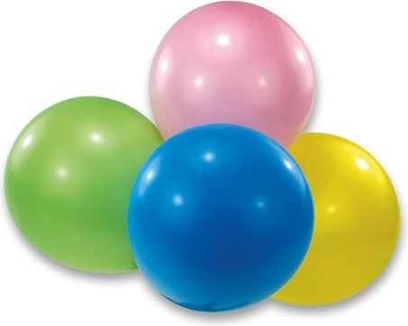 Amscan Nafukovací latexové balónky maxi, 4 ks - obrázek 1