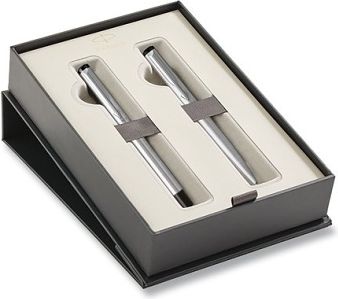 Parker Royal Vector Stainless Steel sada plnicí pero a kuličková tužka 1502/2500001 - obrázek 1