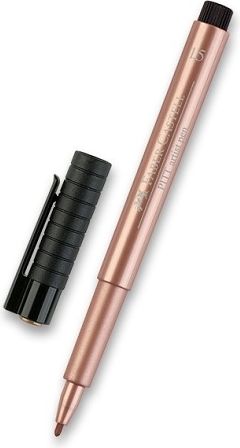 Faber-Castell Popisovač Pitt Artist Pen Metallic měděný 6735 - obrázek 1
